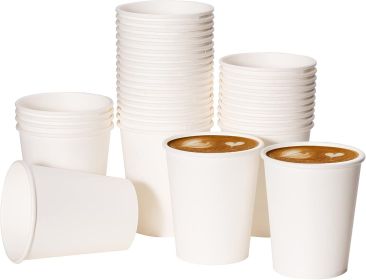 Coffee Paper Cups 8 oz [200 pack], Disposable Coffee Cups, Hot Coffee Cups, Office (8 oz 200 pack)
