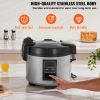 Commercial Rice Cooker, 45-Cup Rice Cooker, 9.51 Qt / 9 Liter Large Rice Cooker and Warmer with Nonstick Inner Pot, Fast Cooking and 12-Hour Keep Warm