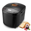 Bread Maker, 19-in-1 2LB Dough Machine, Nonstick Ceramic Pan Automatic Breadmaker with Gluten Free Setting, Whole Wheat Bread Making, Digital